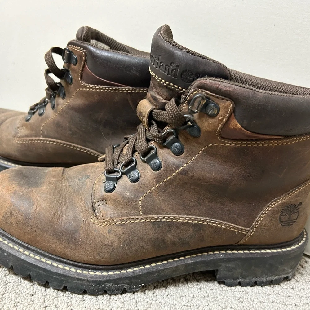 BOOTS | Men’s Timberland boots size 8.5 - Picture 3 of 10